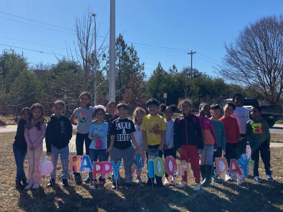  The 100th day of school was celebrated Feburary 13.